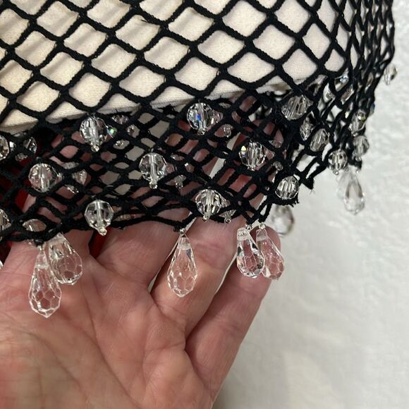 Burberry Gloria Crystal-Embellished Wool-Blend Skirt size 6 NWT $2050 - Picture 9 of 10